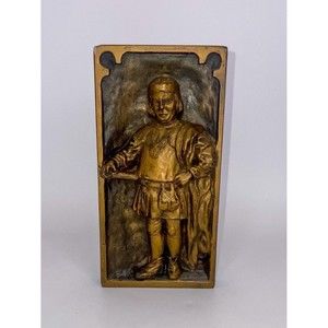 Vtg. Marcus Designs Robin Hood "The Sheriff" Nottingham Plaque Made In England